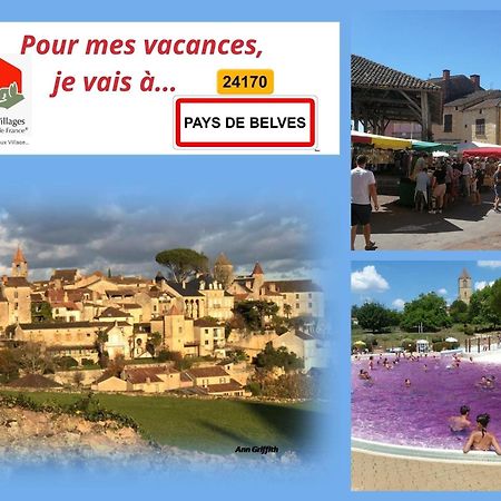 Au Lilas Rose Maison Entre Campagne Et Village Belvès Εξωτερικό φωτογραφία