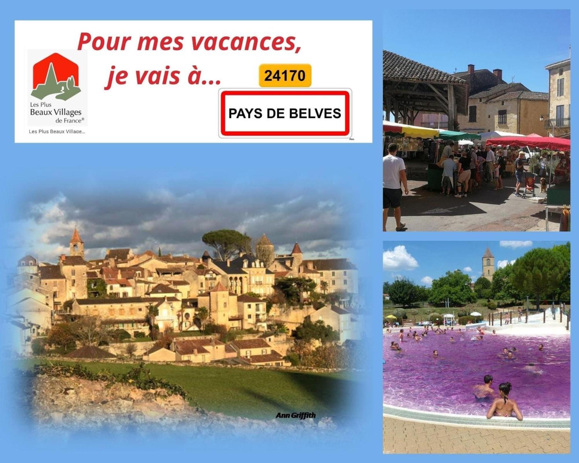 Au Lilas Rose Maison Entre Campagne Et Village Belvès Εξωτερικό φωτογραφία